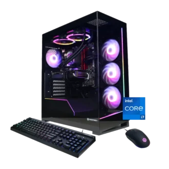 Cyber Power PC Gamer Master Gaming Desktop AMD Ryzen 5-7600 Radeon RX 7600 16GB DDR5 1TB SSD Black (2024)